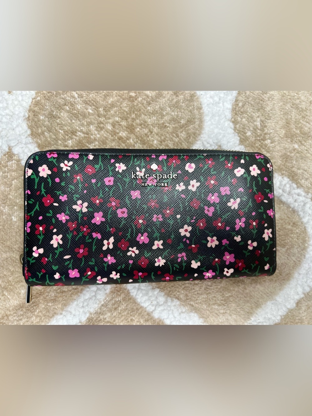 Kate Spade Schuyler Splendid Ditsy Large Continental Wallet